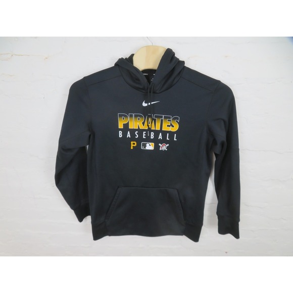 Nike Other - Pittsburgh Pirates Hoodie Mens Large Black Nike Dri Fit MLB Baseball Authentic